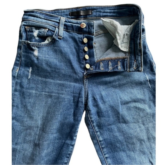 Joe's Jeans The Niki Boyfriend Jeans with Raw Hem Size 25 - Picture 12 of 16